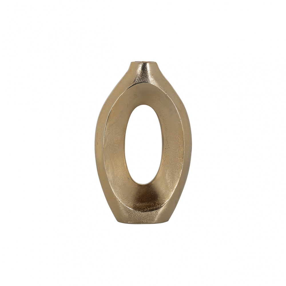 Vaza din Aluminiu Auriu L19xH31cm Alma Richmond Interiors