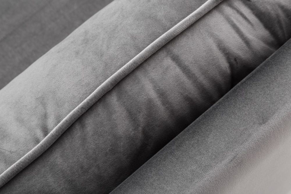 Canapea extensibila din Catifea Gri 215cm Divani II