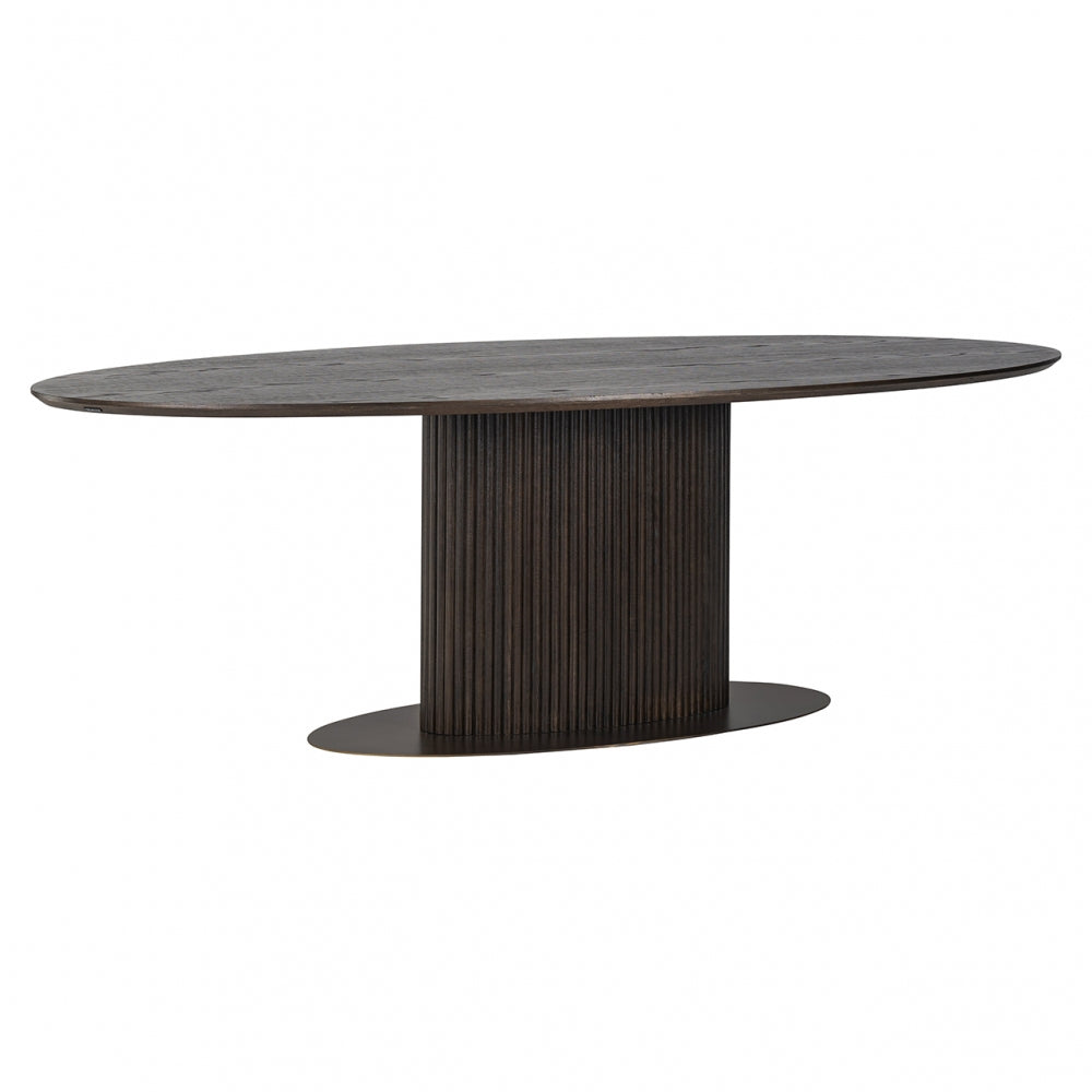 Masa Ovala din MDF Maro L235xH75cm Luxor Richmond Interiors