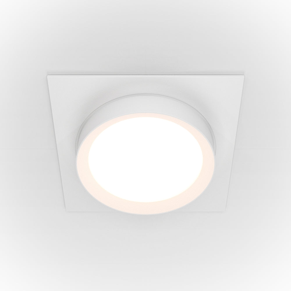 Spot incastrat din Aluminiu Alb GX53 15W L11xH5cm Hoop