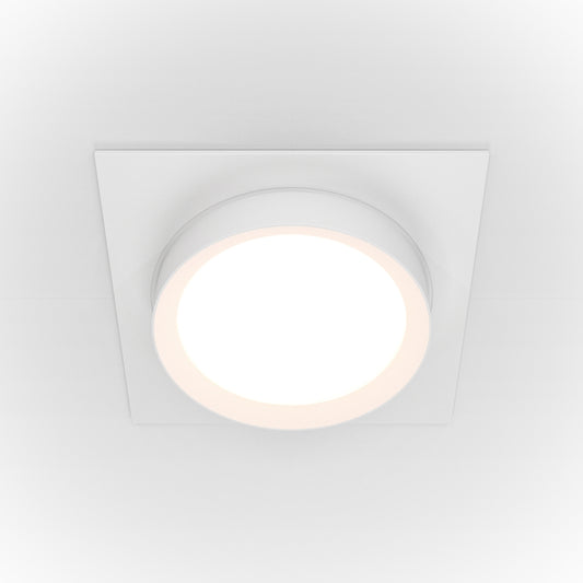 Spot incastrat din Aluminiu Alb GX53 15W L11xH5cm Hoop