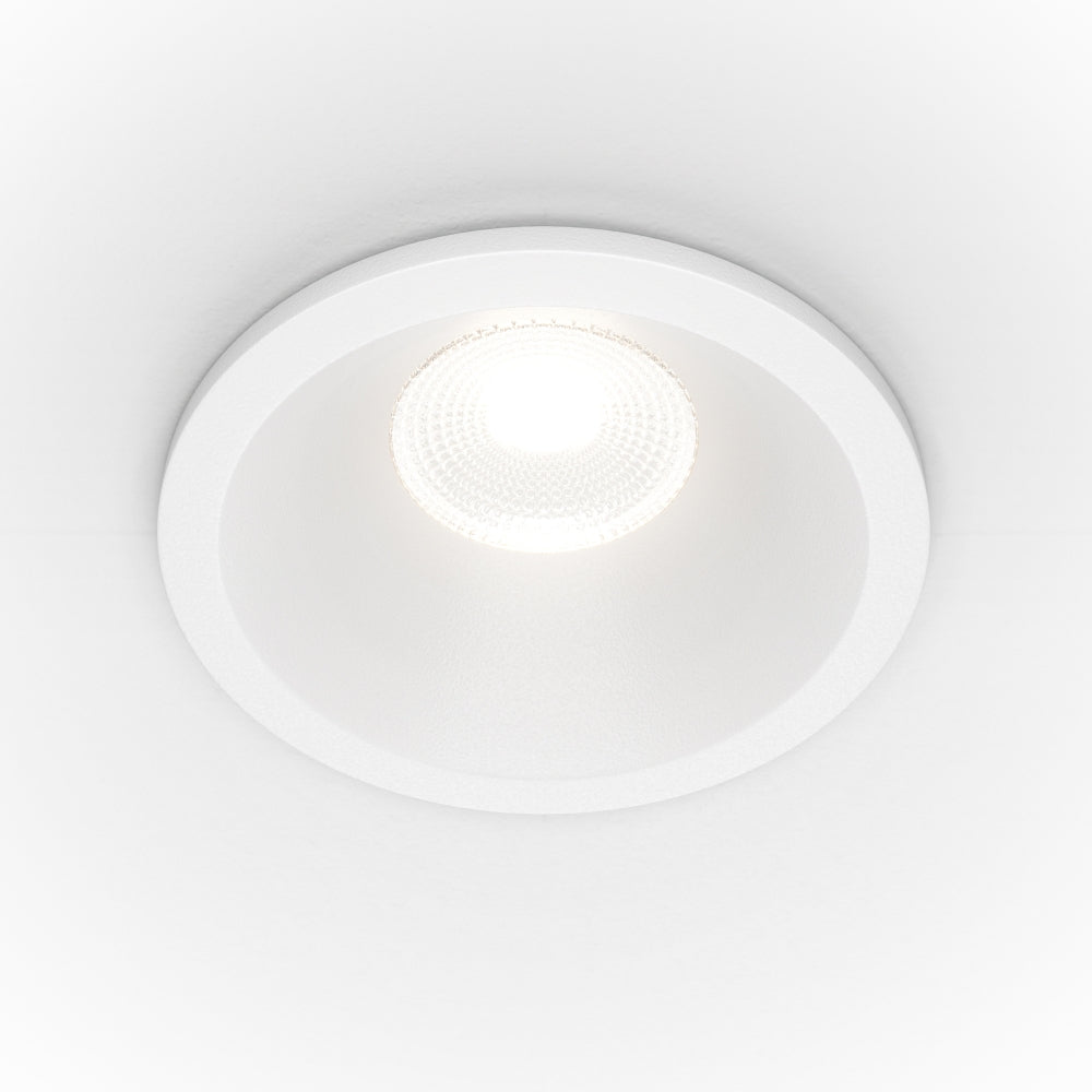 Spot incastrat din Aluminiu Alb 6W 420lm 3000k D6xH6cm Zoom
