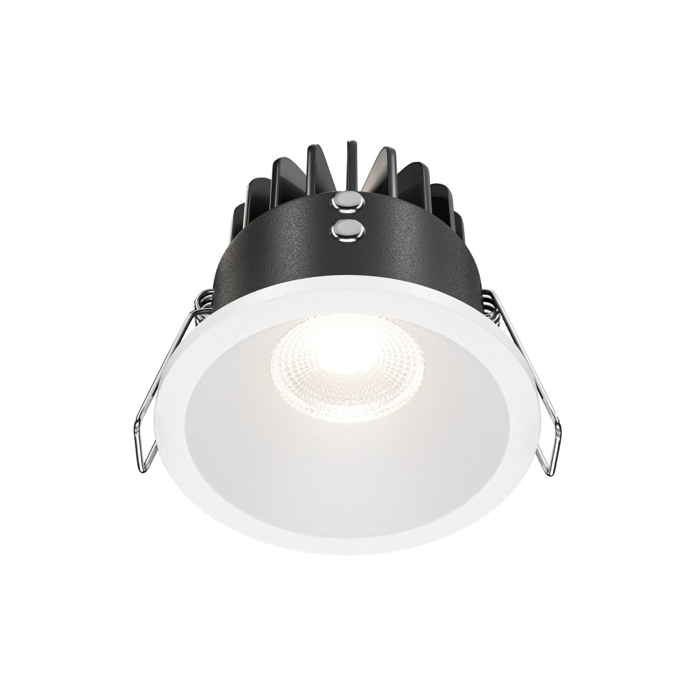 Spot incastrat din Aluminiu Alb 6W 420lm 3000k D6xH6cm Zoom