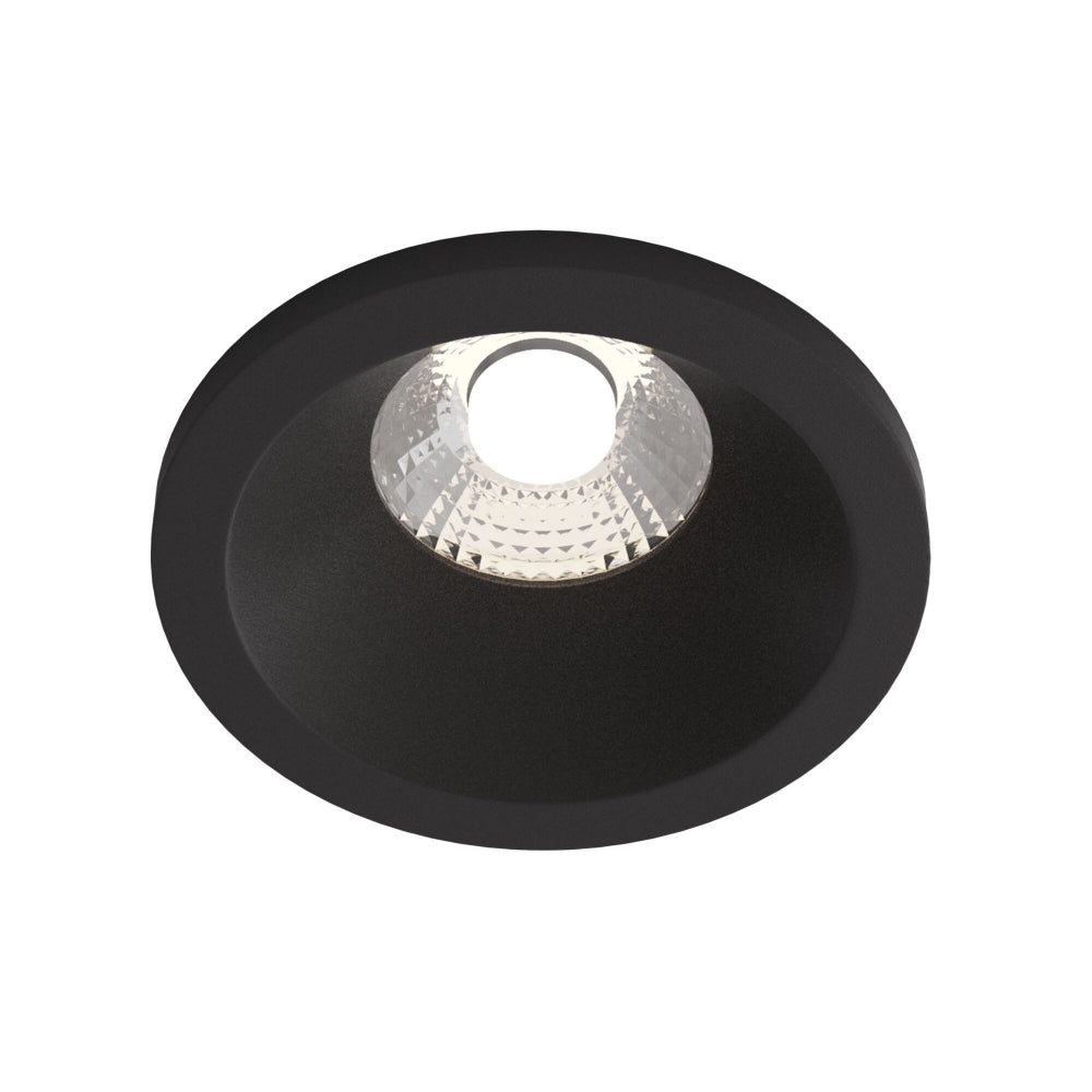 Spot incastrat din Aluminiu Negru 12W 890lm 3000k D9xH9cm Zoom