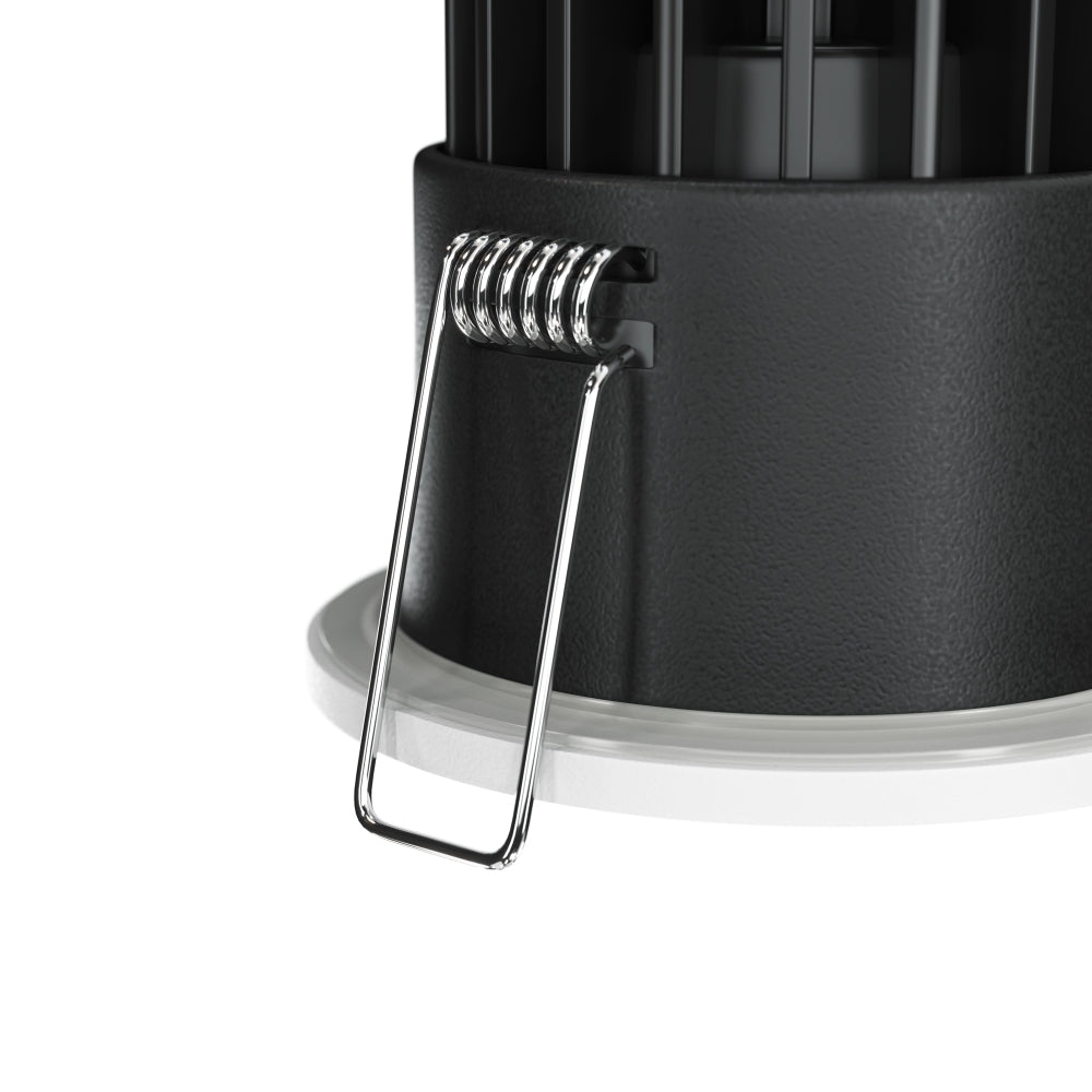 Spot incastrat din Aluminiu Alb 6W 470lm 3000k D6xH6cm Zoom