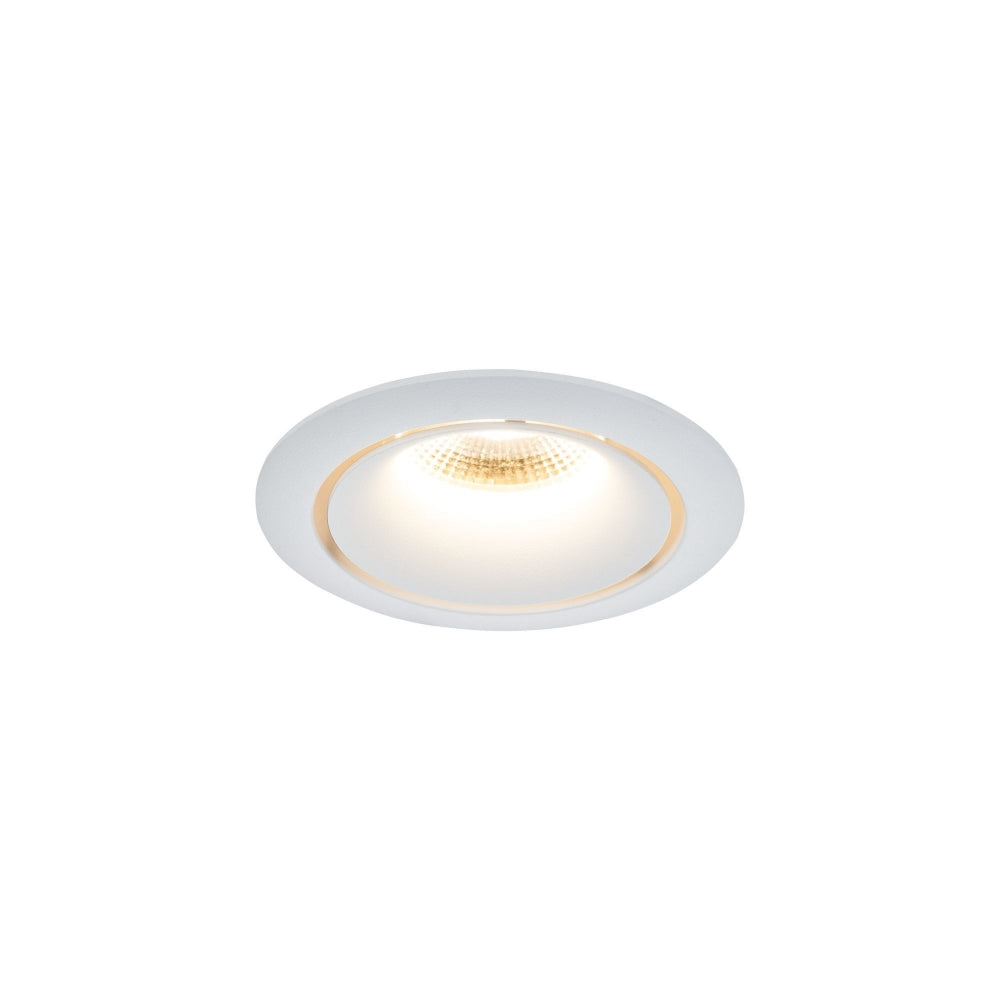 Spot incastrat din Aluminiu Alb 12W 870lm 3000k D10xH8cm Yin