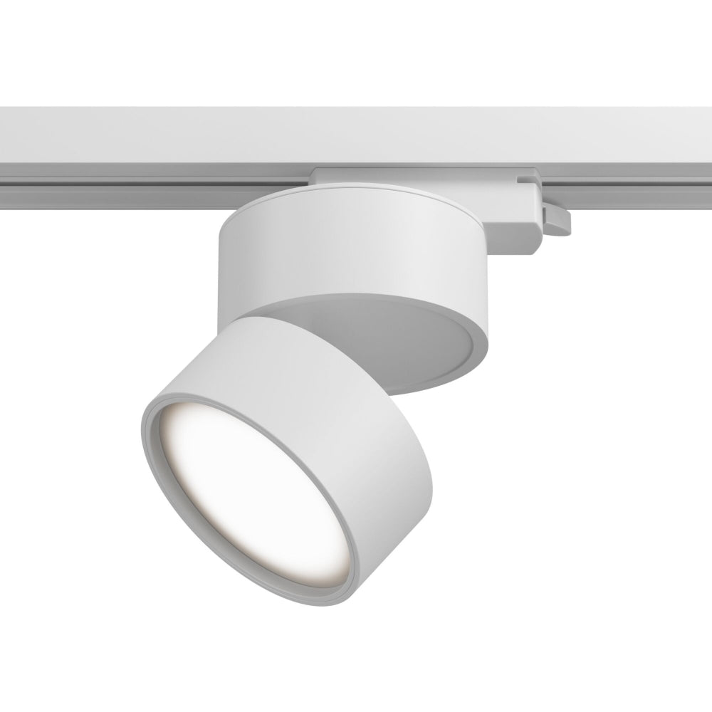 Spot pentru sina monofazata Unity din Aluminiu Alb 12W 850lm 3000k D9xH11cm ONDA