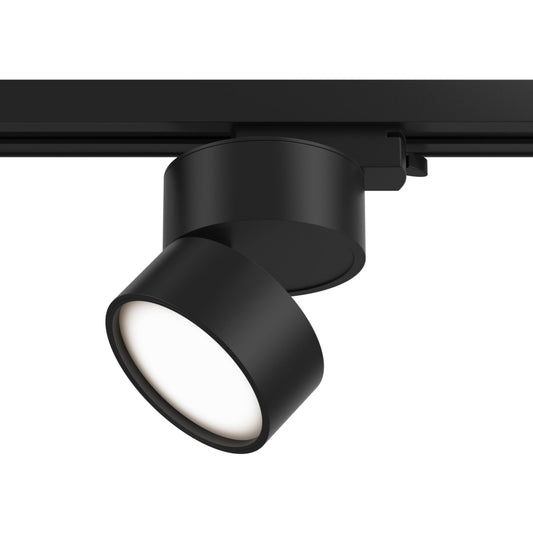 Spot pentru sina monofazata Unity din Aluminiu Negru 12W 650lm 3000k D9xH11cm ONDA