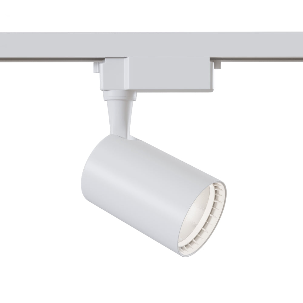Spot pentru sina monofazata Unity din Aluminiu Alb 10W 850lm 3000k L12xH15cm Vuoro