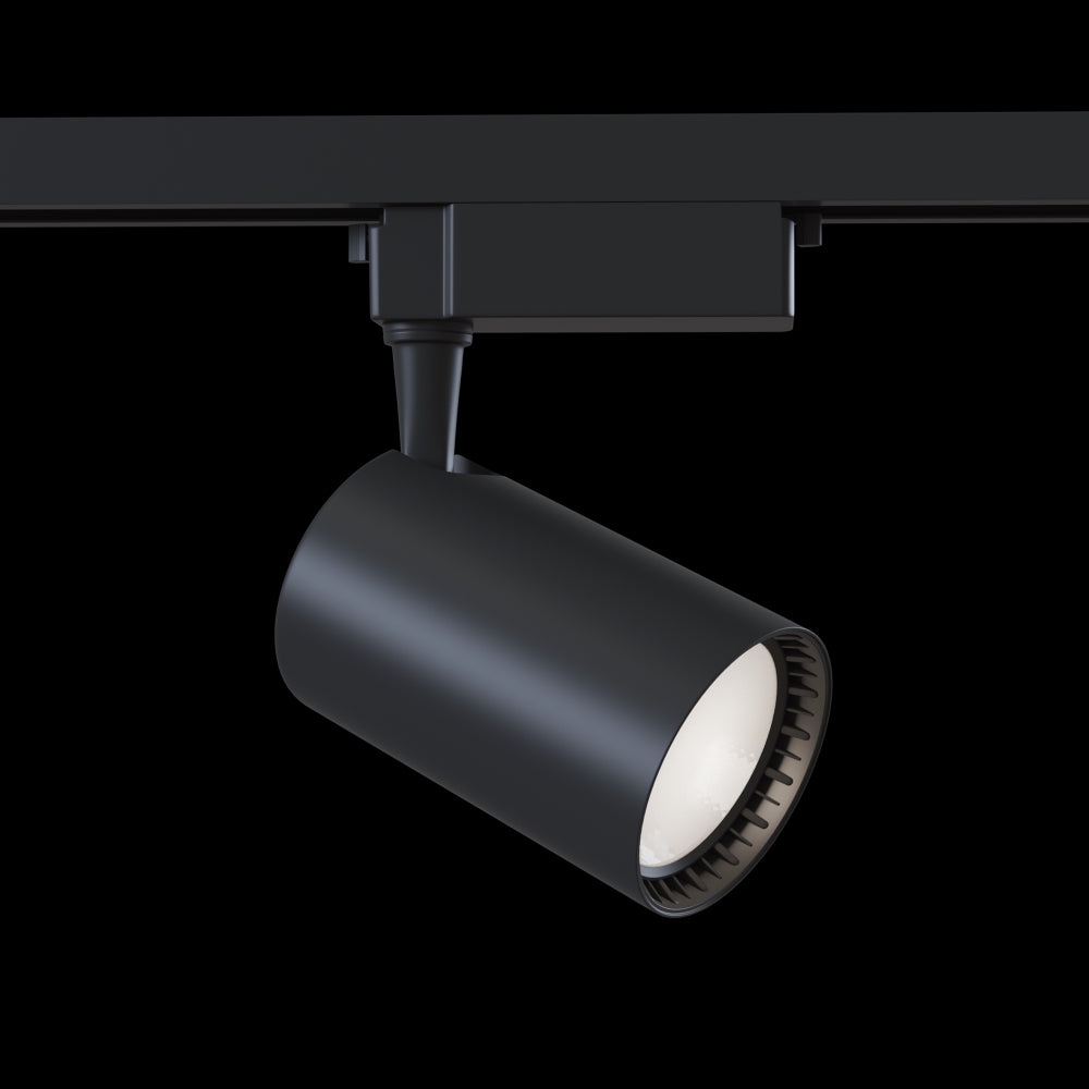 Spot pentru sina monofazata Unity din Aluminiu Negru 26W 2800lm 4000k L14xH17cm Vuoro