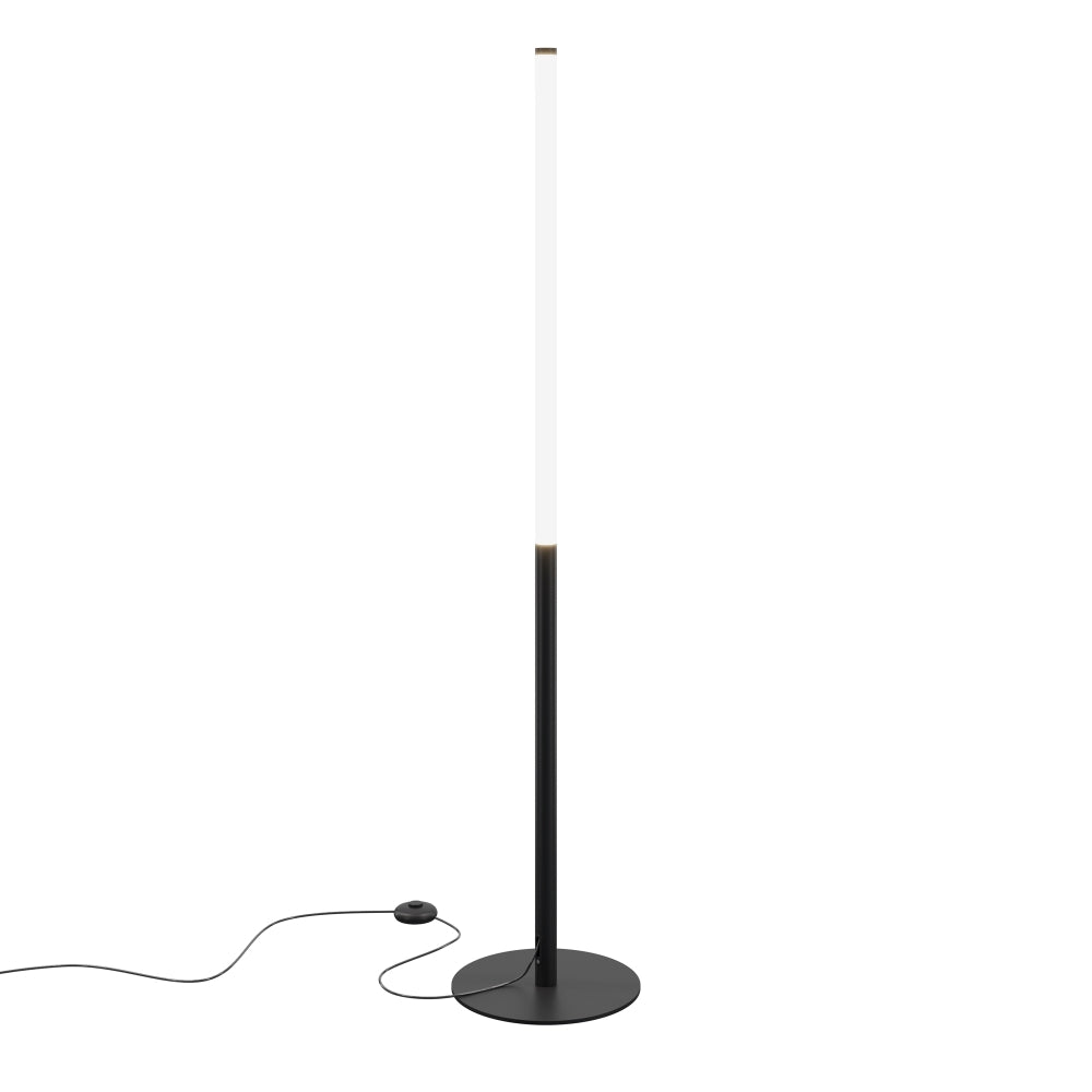 Lampa de podea din Aluminiu Negru 18W 2100lm 3000k D3xH130cm Ray