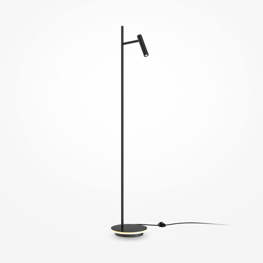 Lampa de podea din Metal Negru 11W 730lm 3000k L139xH139cm Estudo
