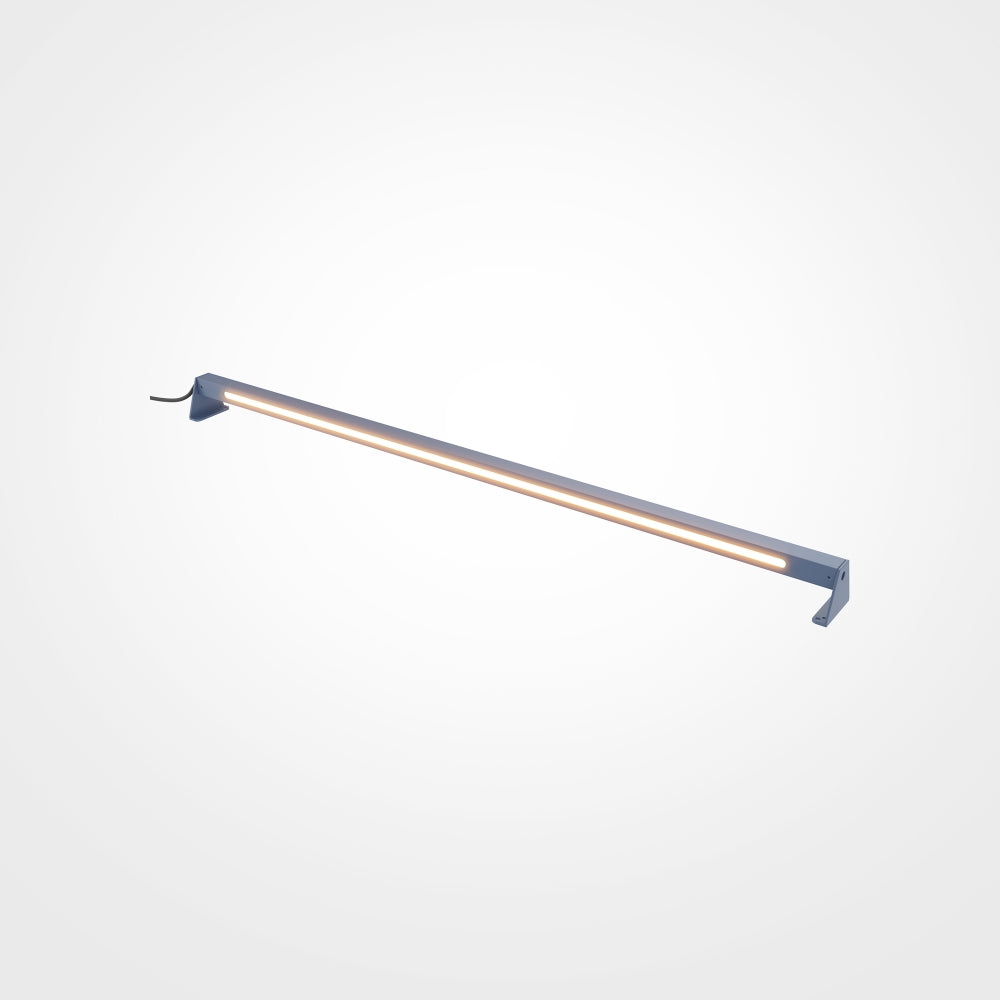 Aplica de perete pentru exterior din Aluminiu Gri 15W 1000lm 3000k L100xH6cm Edge
