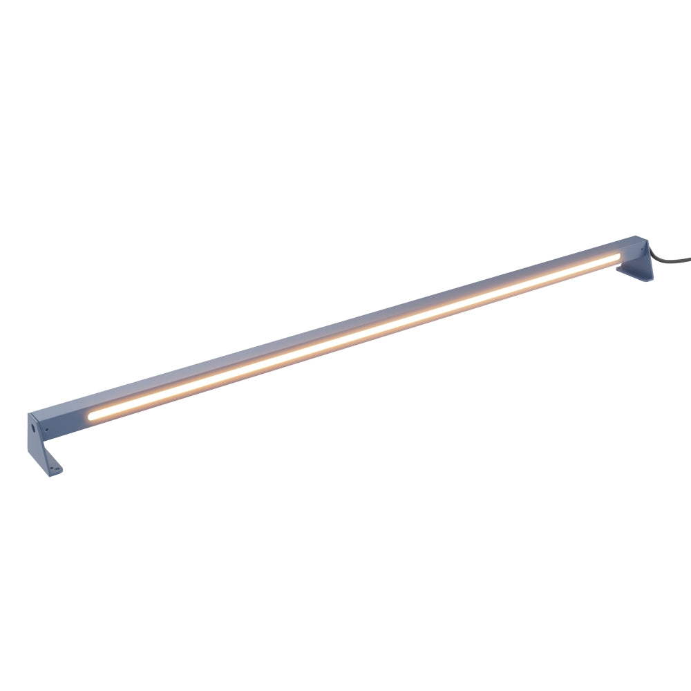 Aplica de perete pentru exterior din Aluminiu Gri 15W 1000lm 3000k L100xH6cm Edge