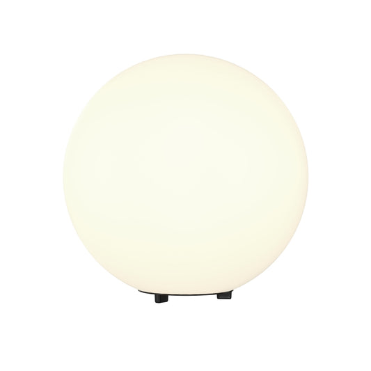Stalp de iluminat exterior din Plastic Alb cu 1 bec E27 30W L30xH29cm Erda