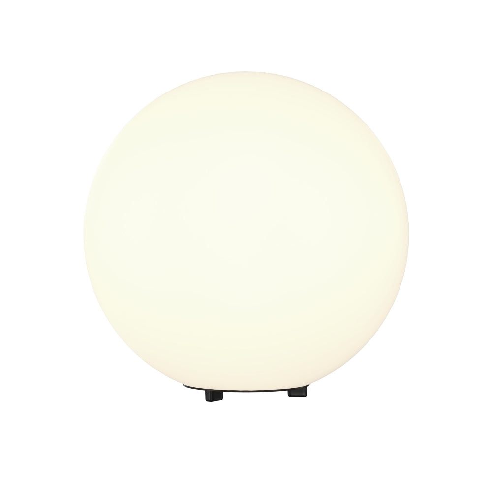 Stalp de iluminat exterior din Plastic Alb cu 1 bec E27 30W L30xH29cm Erda