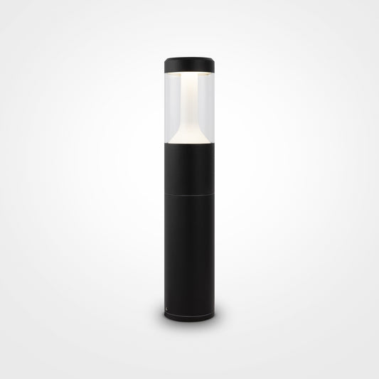 Stalp de iluminat exterior din Aluminiu Negru 8W 450lm 4000k D9xH45cm Koln