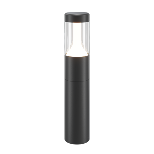 Stalp de iluminat exterior din Aluminiu Negru 8W 450lm 4000k D9xH45cm Koln