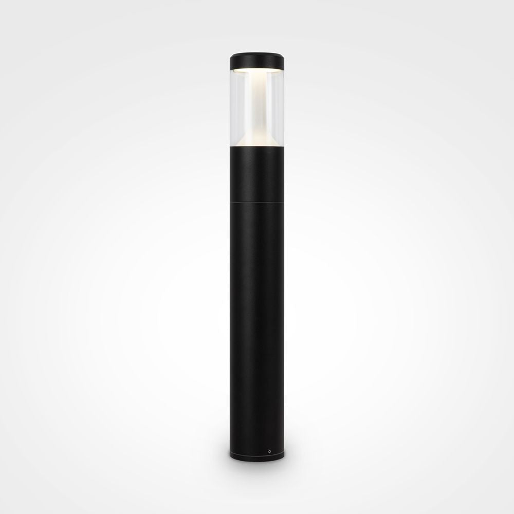 Stalp de iluminat exterior din Aluminiu Negru 8W 450lm 4000k D9xH65cm Koln
