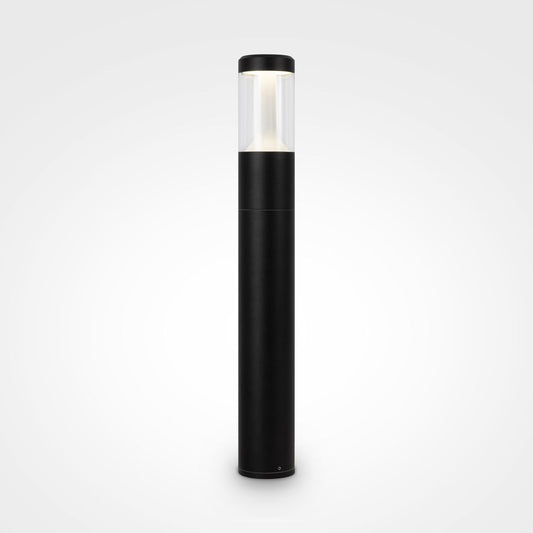 Stalp de iluminat exterior din Aluminiu Negru 8W 450lm 4000k D9xH65cm Koln