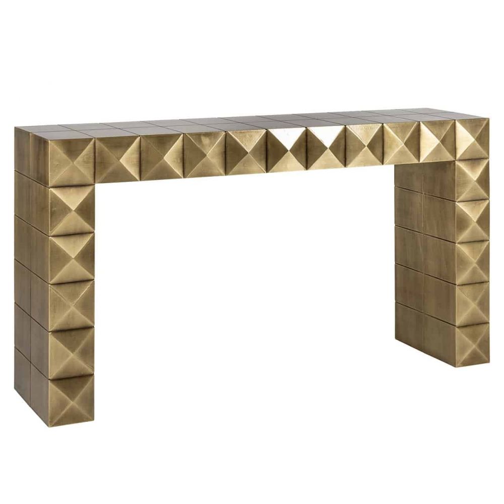 Consola din Alama si MDF Auriu L138xH76cm Collada Richmond interiors