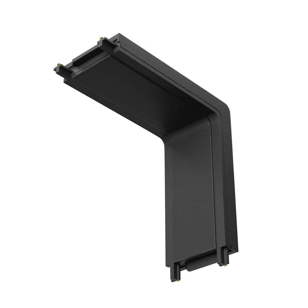 Conector colt sina magnetica Radity din Plastic Negru