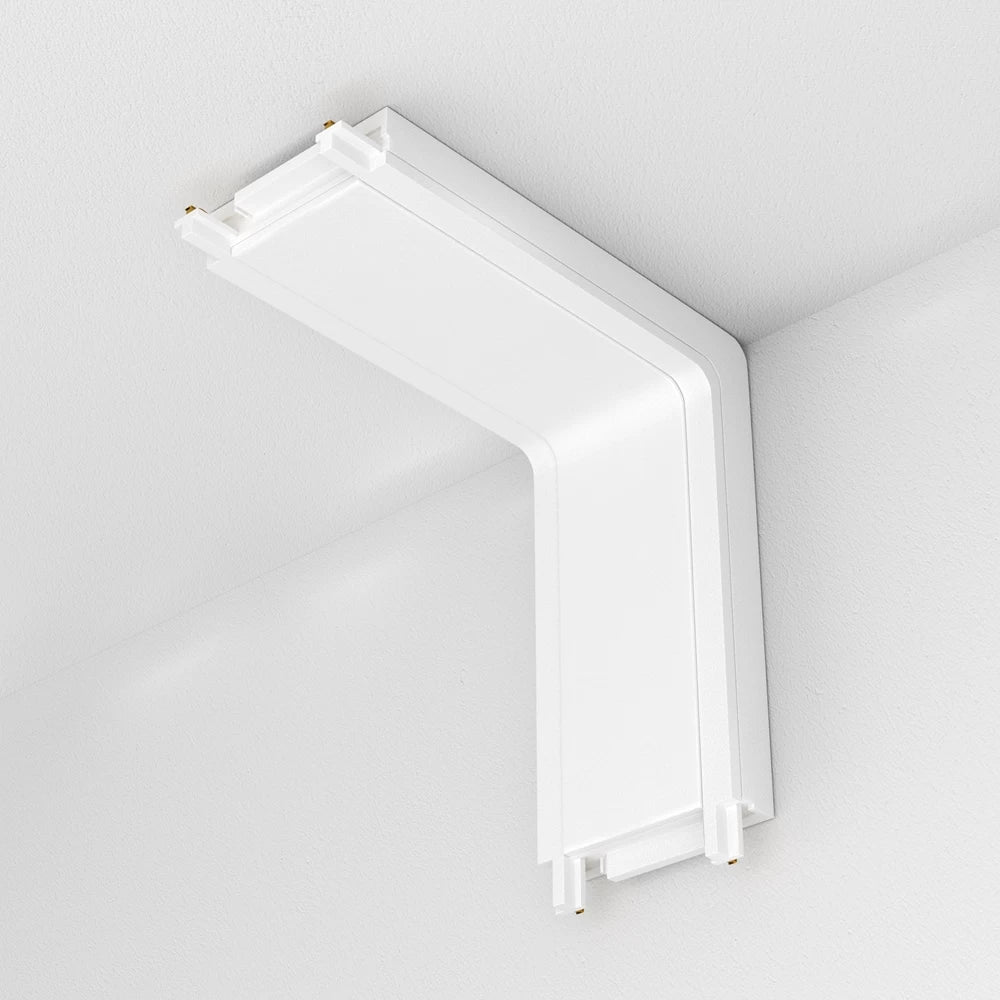 Conector colt sina magnetica Radity din Plastic Alb