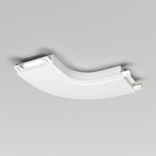 Conector L rotunjit sina magnetica Radity din Plastic Alb
