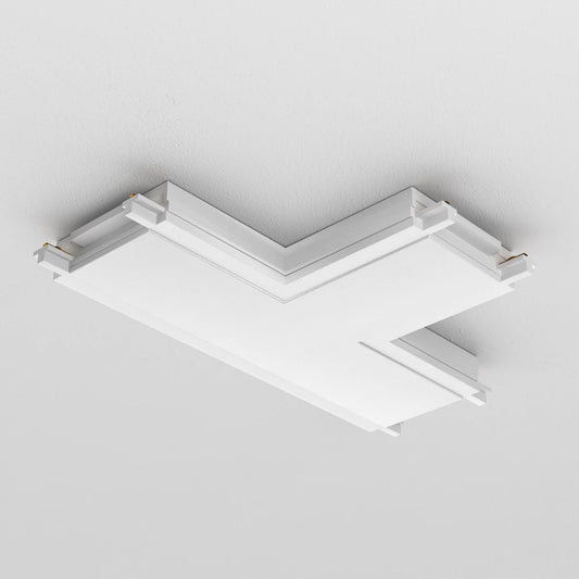 Conector T sina magnetica Radity din Plastic Alb