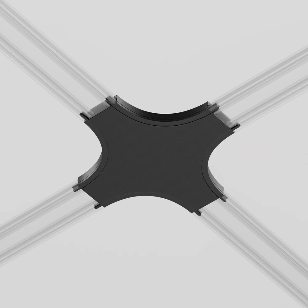 Conector X sina magnetica Radity din Plastic Negru