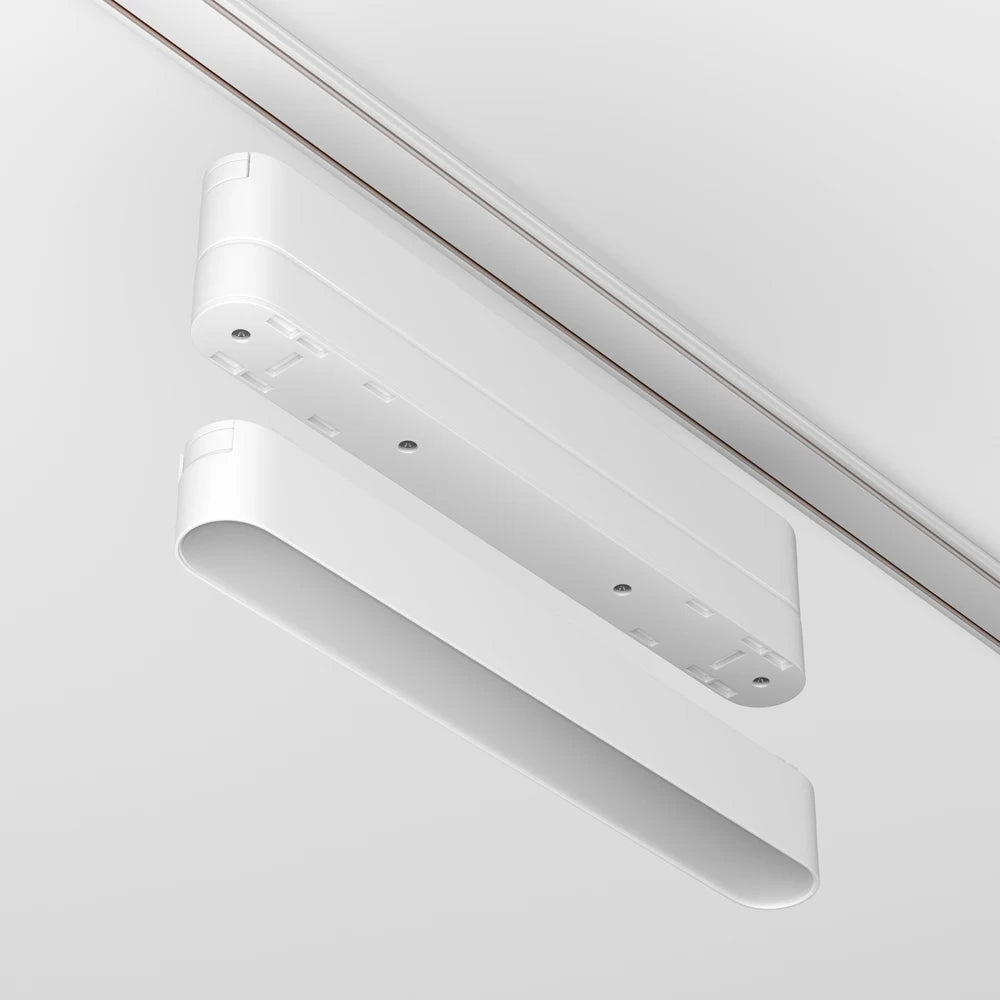 Element rabapatibil de conectare iluminat Radity din Plastic Alb