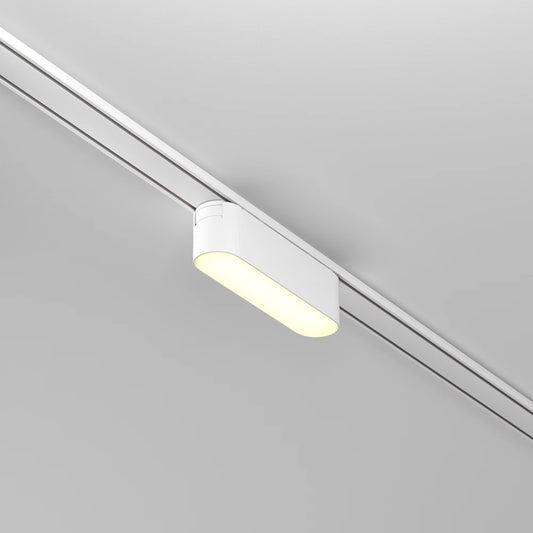 Spot pentru sina Radity din Aluminiu Alb H3xL12cm IP 20 6W 450lm 3000k Basis