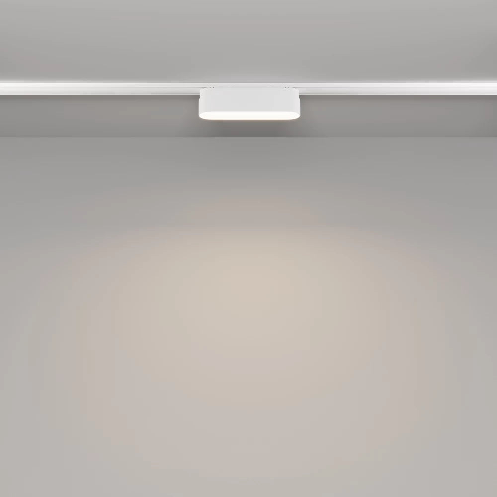 Spot pentru sina Radity din Aluminiu Alb H3xL12cm IP 20 6W 500lm 4000k Basis
