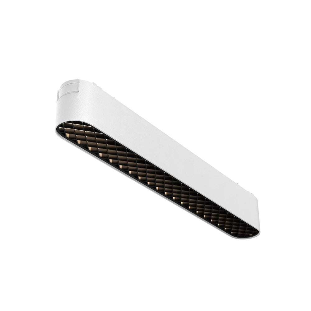Spot pentru sina Radity din Aluminiu Alb H3xL22cm IP 20 12W 190lm 4000k Basis Grid