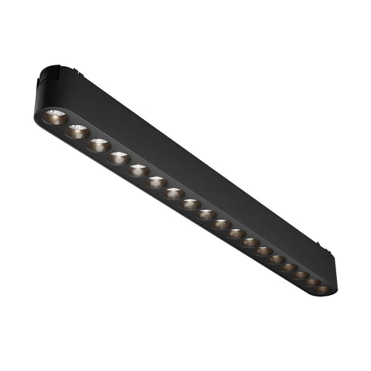 Spot pentru sina Radity din Aluminiu Negru H3xL33cm IP 20 16W 1850lm 4000k Points