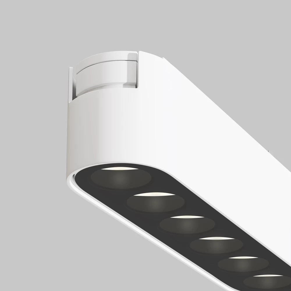 Spot pentru sina Radity din Aluminiu Alb H3xL12cm IP 20 6W 700lm 4000k Points