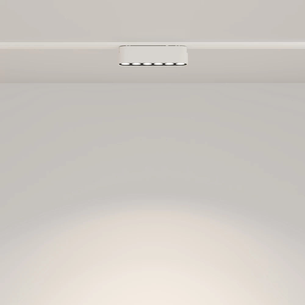 Spot pentru sina Radity din Aluminiu Alb H3xL12cm IP 20 6W 700lm 4000k Points