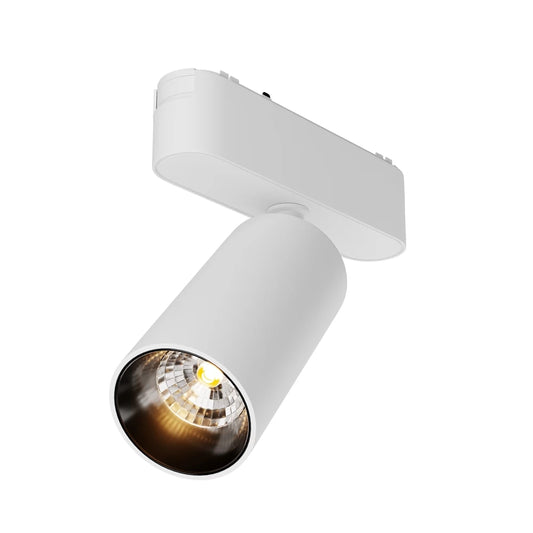 Spot pentru sina Radity din Aluminiu Alb H13xL11.5cm IP 20 12W 1000lm 3000k Focus LED