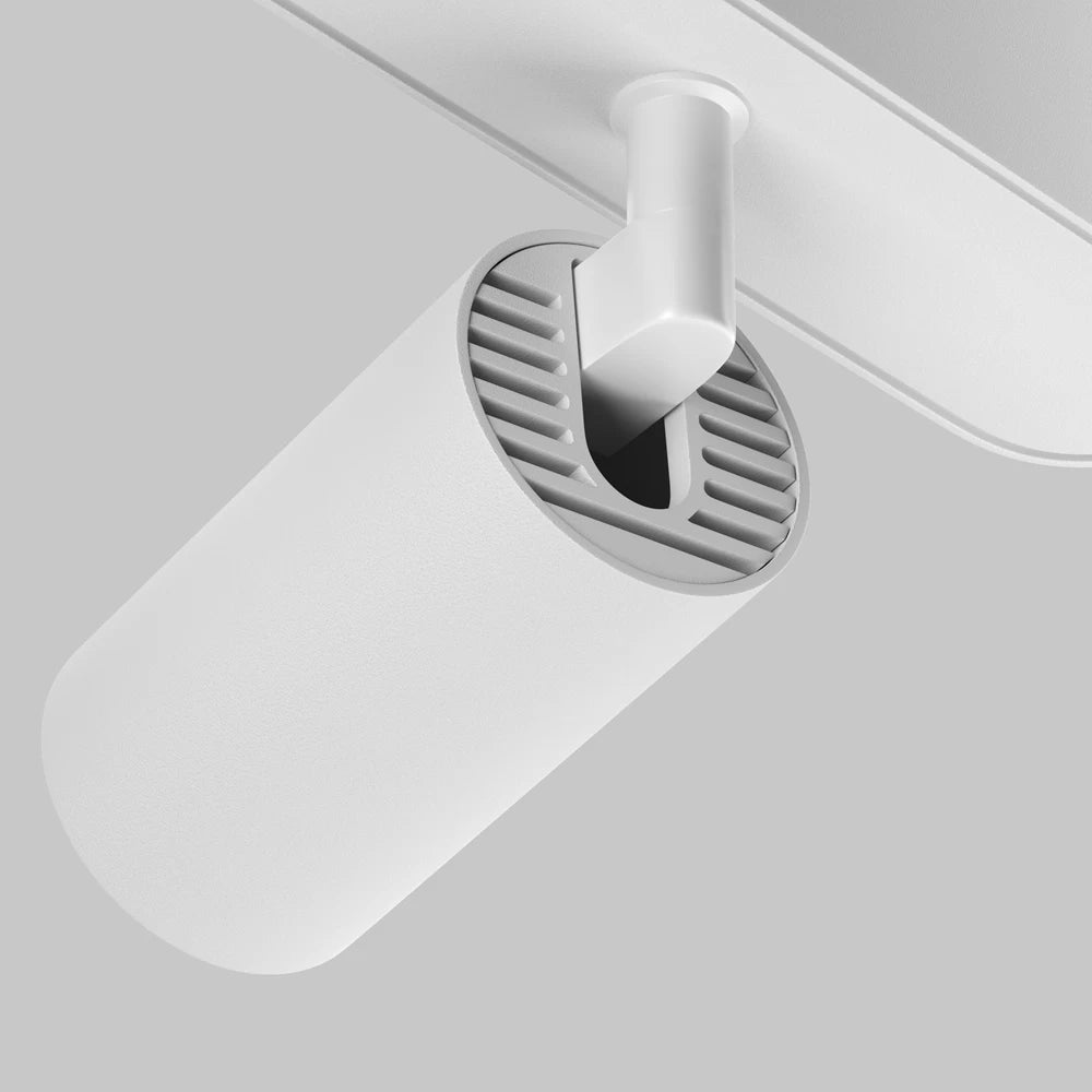 Spot pentru sina Radity din Aluminiu Alb H10xL11.5cm IP 20 5W 450lm 4000k Focus LED