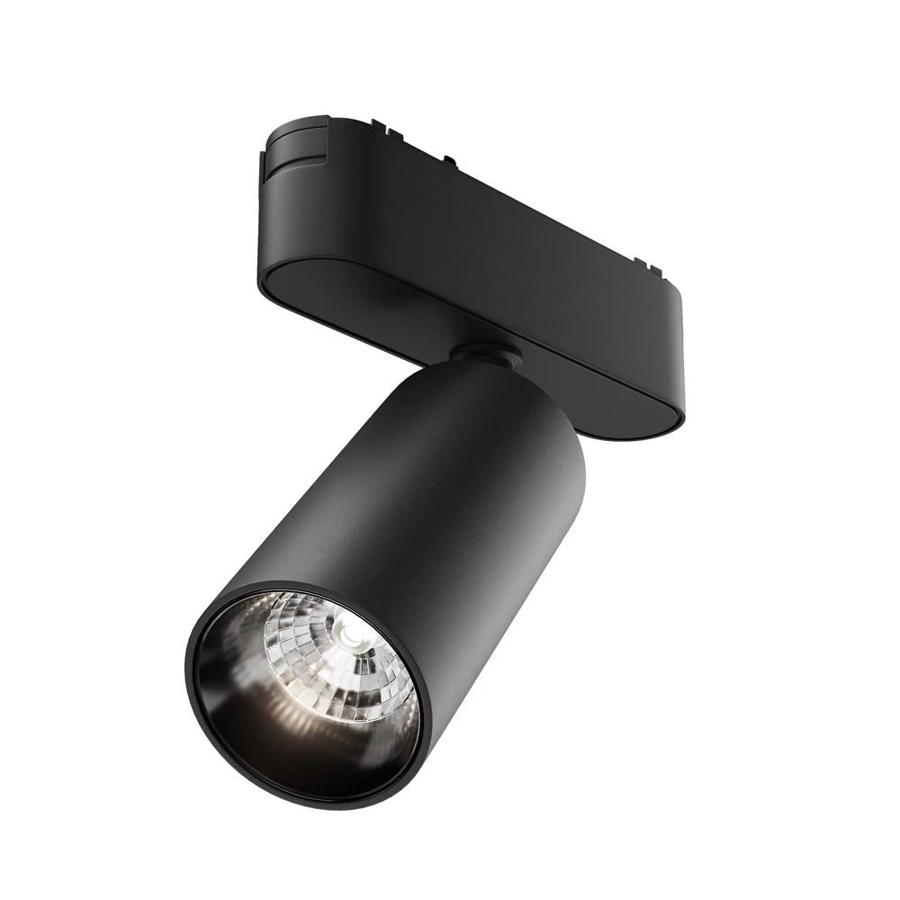 Spot pentru sina Radity din Aluminiu Negru H13xL11.5cm IP 20 12W 1100lm 4000k Focus LED