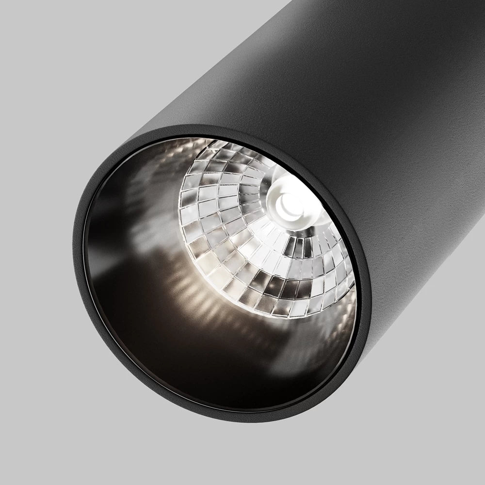 Spot pentru sina Radity din Aluminiu Negru H13xL11.5cm IP 20 12W 1100lm 4000k Focus LED