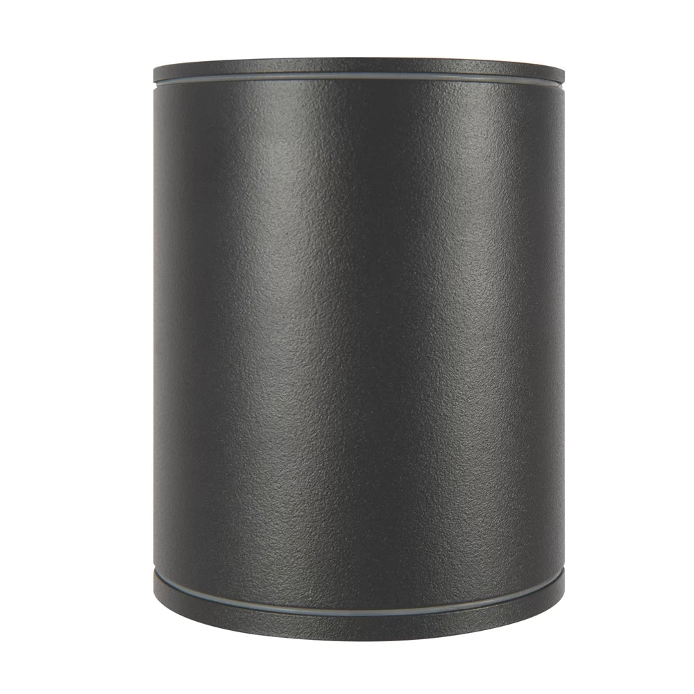 Plafoniera de exterior din Metal Negru H15.5xD11cm IP65 12W 1300lm 3000k Bar