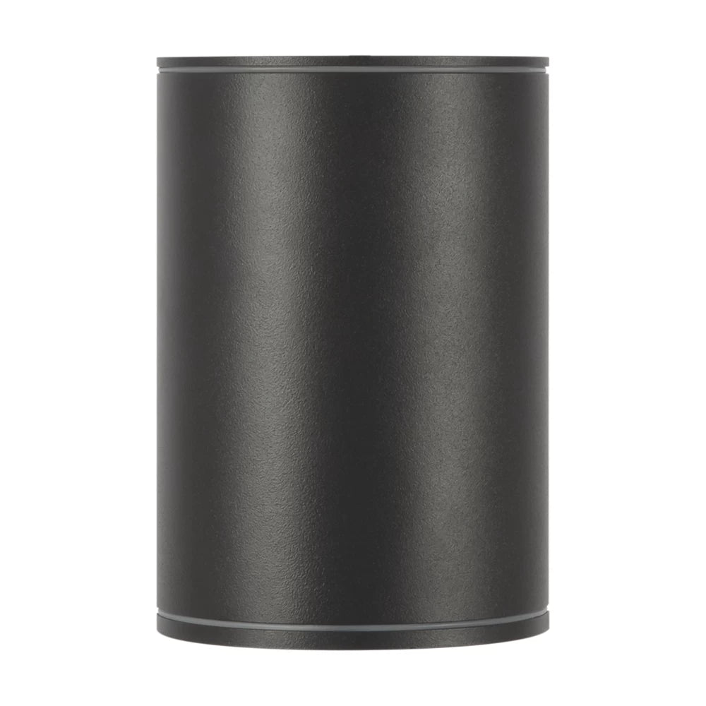 Plafoniera de exterior din Metal Negru H11.5xD9cm IP65 7W 800lm 3000k Bar