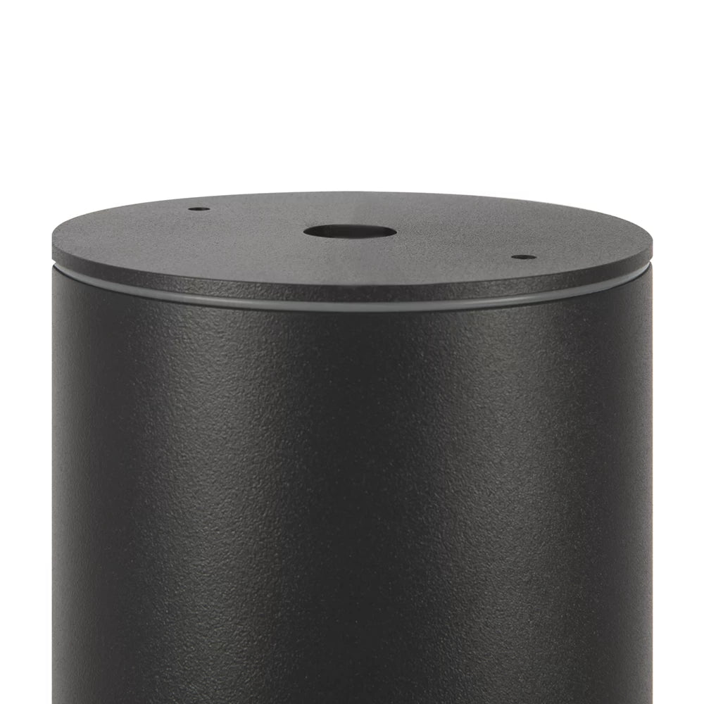 Plafoniera de exterior din Metal Negru H11.5xD9cm IP65 7W 800lm 3000k Bar
