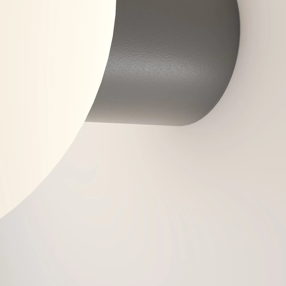 Aplica de perete de exterior din Aluminiu Gri H20xD20cm IP54 E27 60W Bold