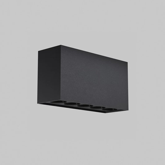 Plafoniera de exterior din Metal Negru H8xL15cm IP54 10W 700lm 3000k Ares