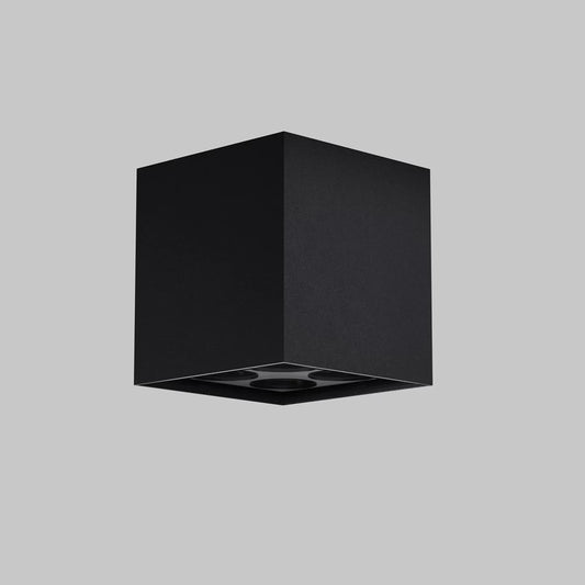 Plafoniera de exterior din Metal Negru H8xL8cm IP54 8W 500lm 3000k Ares