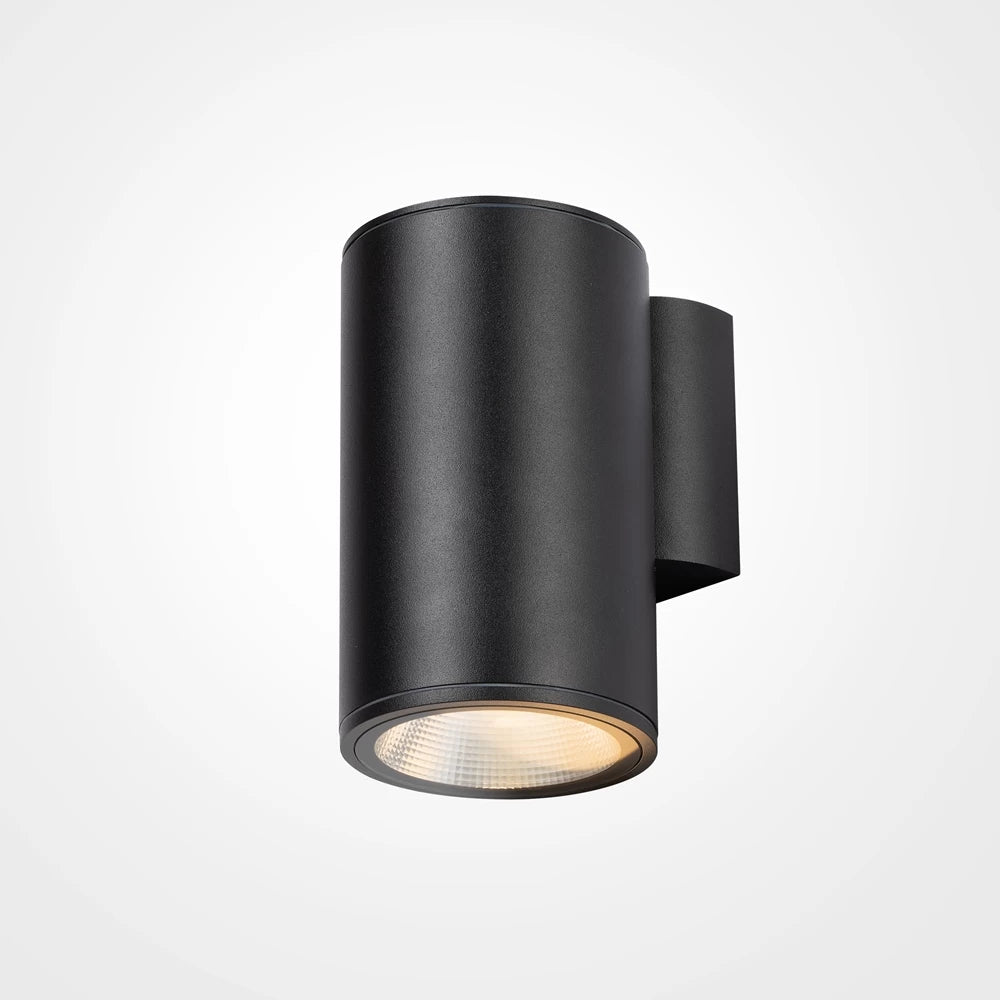 Aplica de perete de exterior din Metal Negru grafit H12xD9cm IP65 5W 350lm 3000k Shim