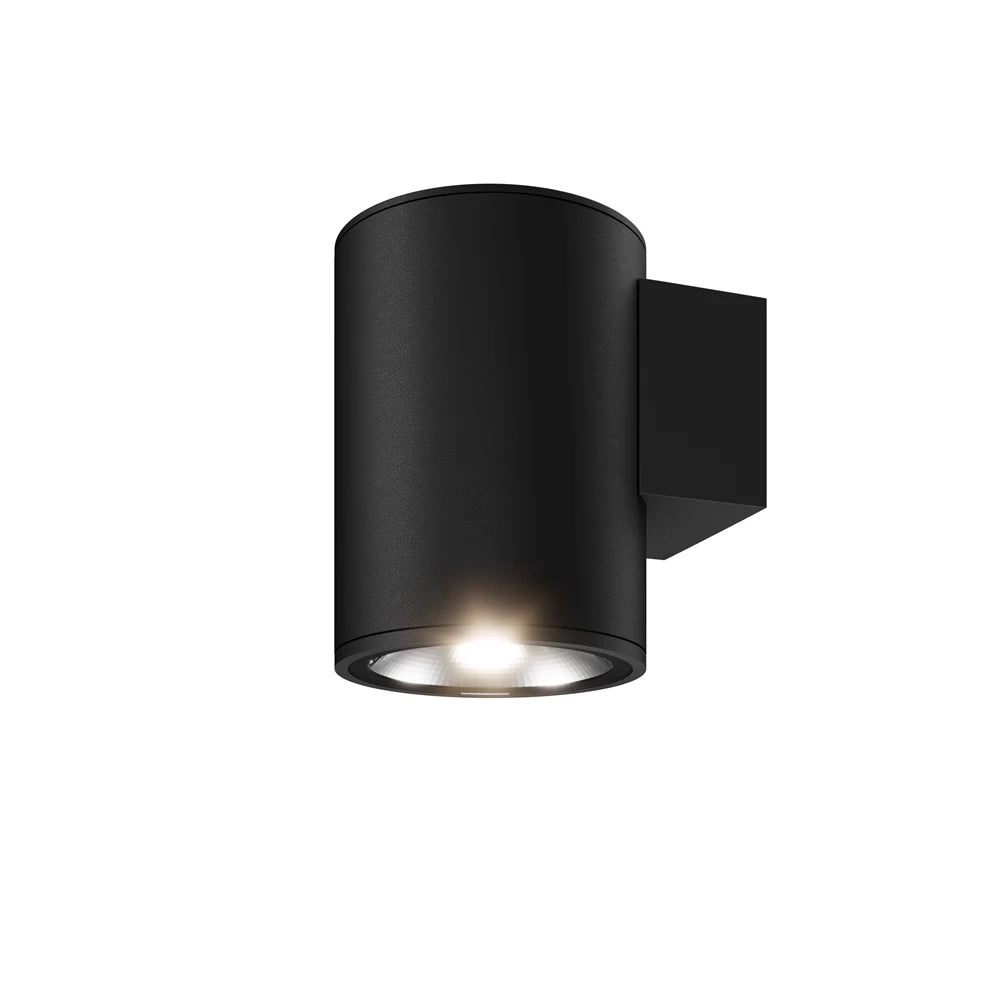 Aplica de perete de exterior din Metal Negru grafit H12xD9cm IP65 5W 350lm 3000k Shim