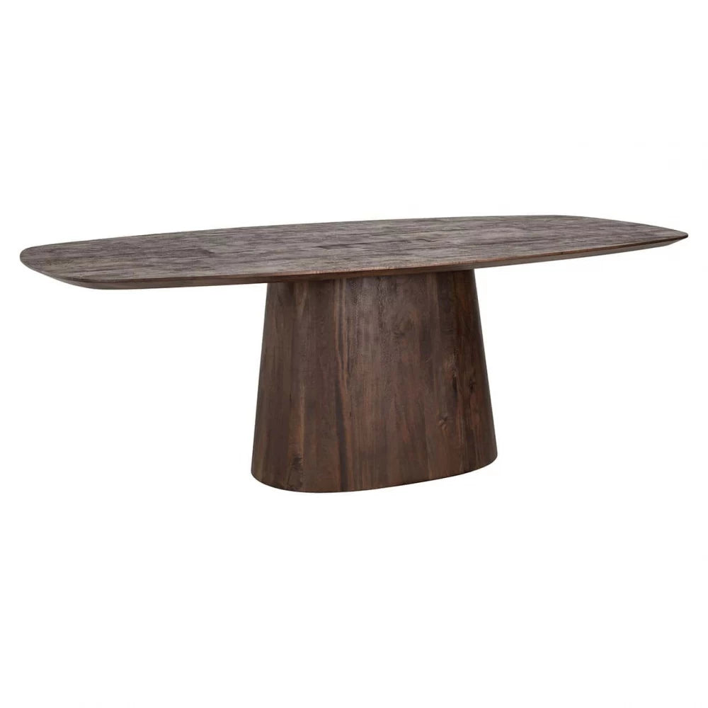 Masa Ovala de 6 persoane din Lemn de mango Maro L230xH76cm Alix Richmond Interiors